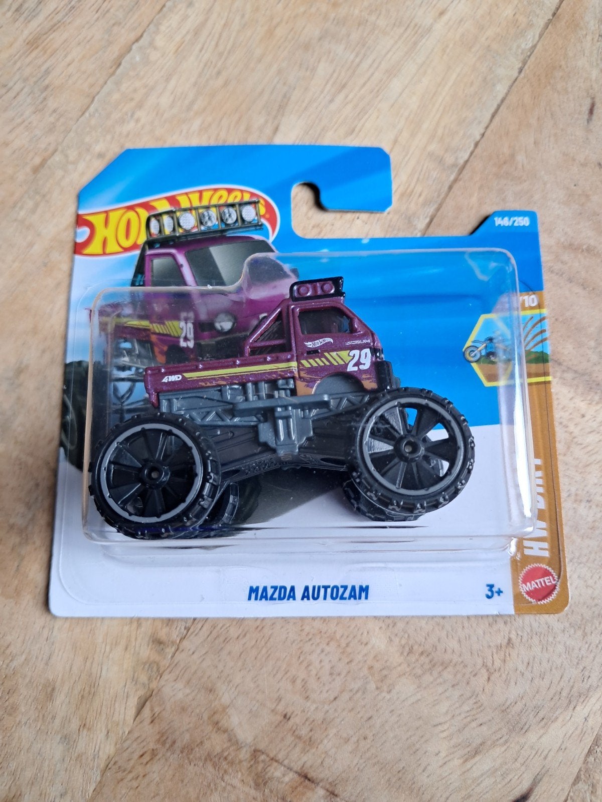 Hot Wheels Mazda Autozam paars nieuw in verpakking, Ophalen of Verzenden, Nieuw, Auto