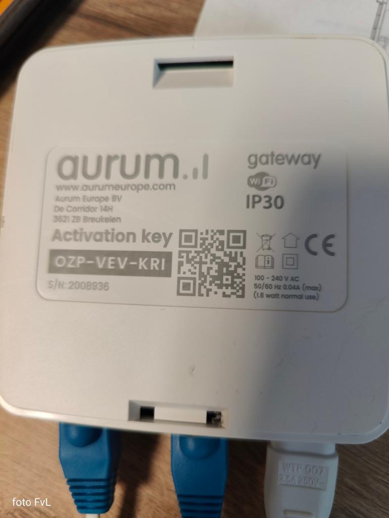 Aura Energy Flip Elektra Meter - Aurum.l Gateway, Computers en Software, Overige Computers en Software, Gebruikt, Ophalen of Verzenden