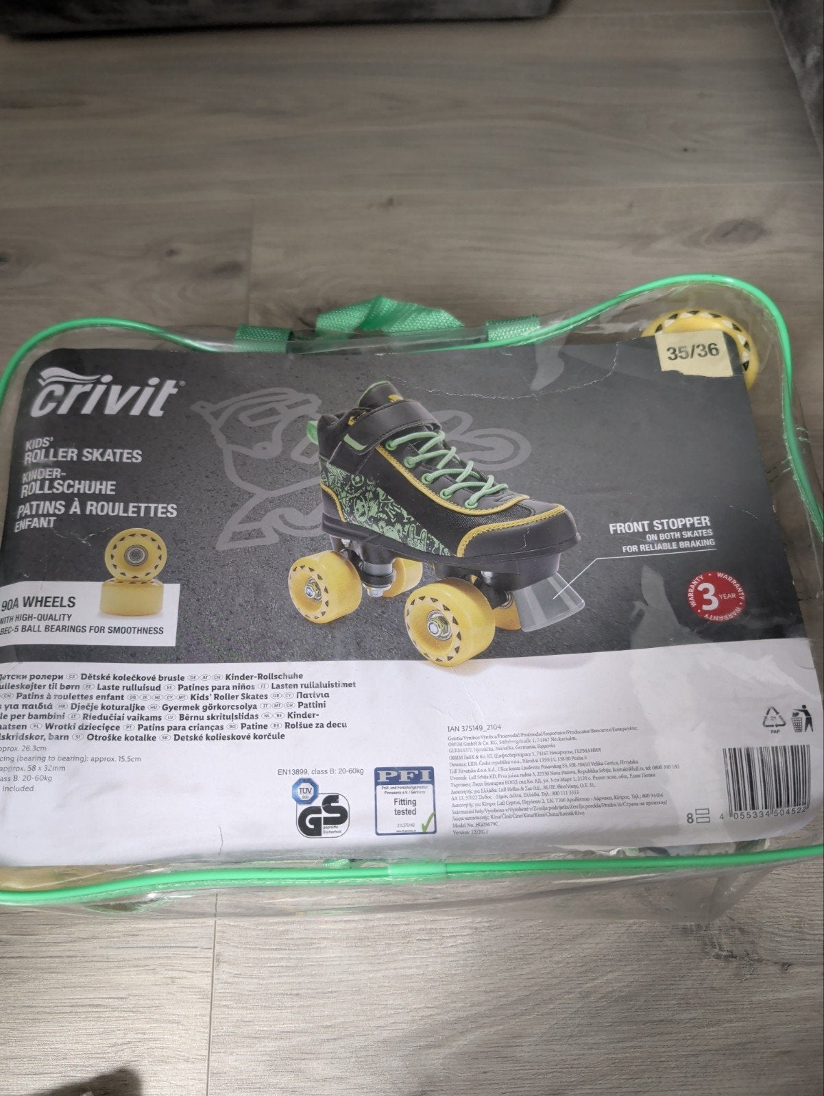 Crivit Kinderrolschaatsen - Maat 35/36, Ophalen, Nieuw, Kinderen