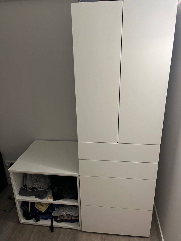 IKEA white wardrobe, Ophalen, Nieuw, 50 tot 100 cm, Minder dan 100 cm