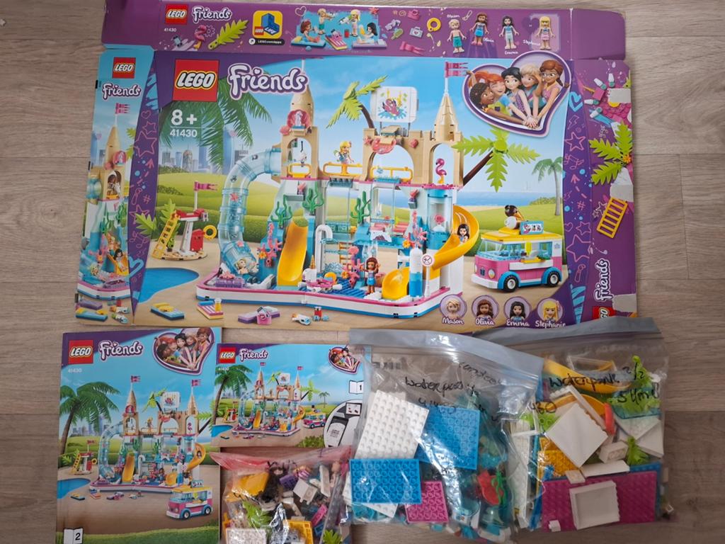 Lego Friends 41430 Zomer Waterpark zgan, Lego, Friends, Ophalen of Verzenden, Zo goed als nieuw