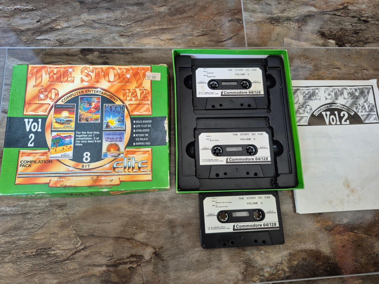 The Story So Far Vol 2 Commodore 64/128 Spelcassettes, Ophalen of Verzenden