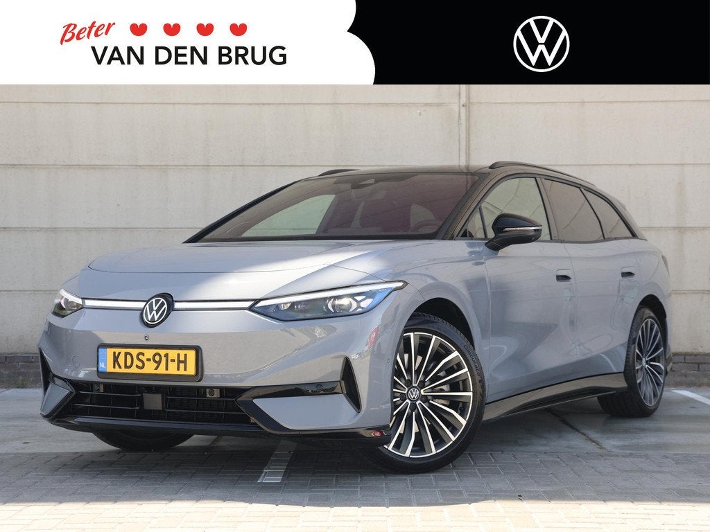 Volkswagen ID.7 Tourer Pro Limited Edition 77 kWh accu 286 P, Auto's, Volkswagen, Automaat, Achterwielaandrijving, Gebruikt, Zwart