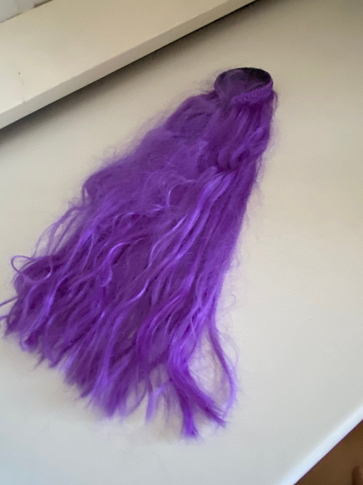 2 pruiken voor carnaval/themafeest!, Ophalen of Verzenden, Zo goed als nieuw, Carnaval