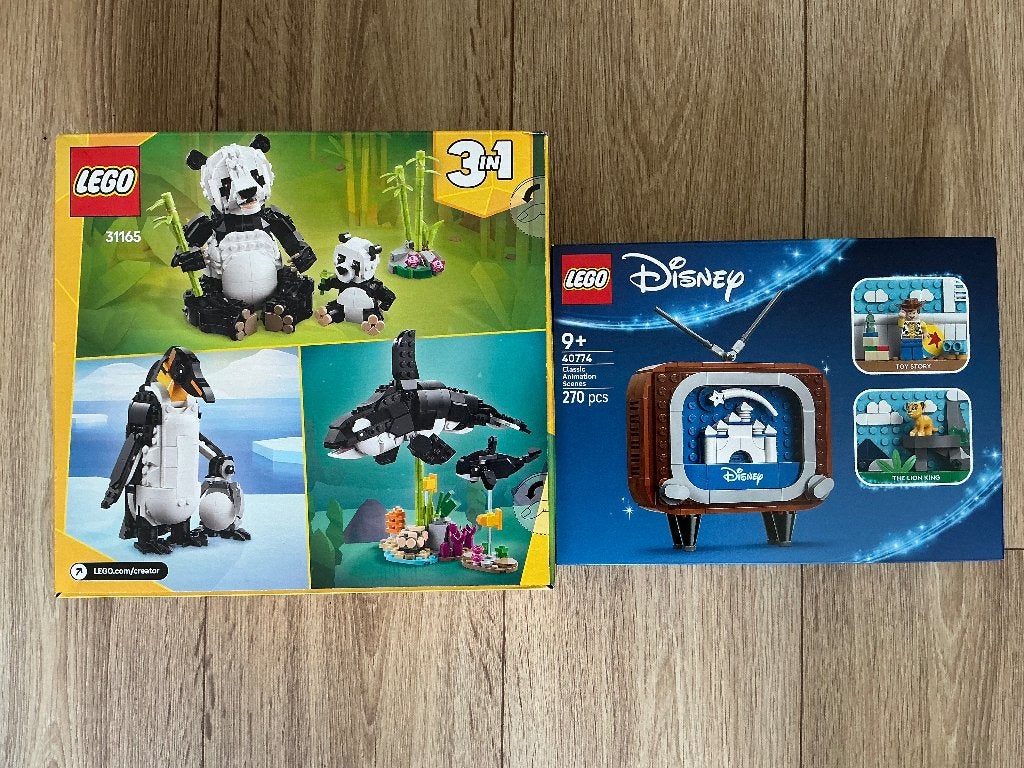 LEGO Disney TV en LEGO Creator 3 in 1 wilde dieren NIEUW, Kinderen en Baby's, Speelgoed | Duplo en Lego, Lego, Nieuw, Ophalen of Verzenden