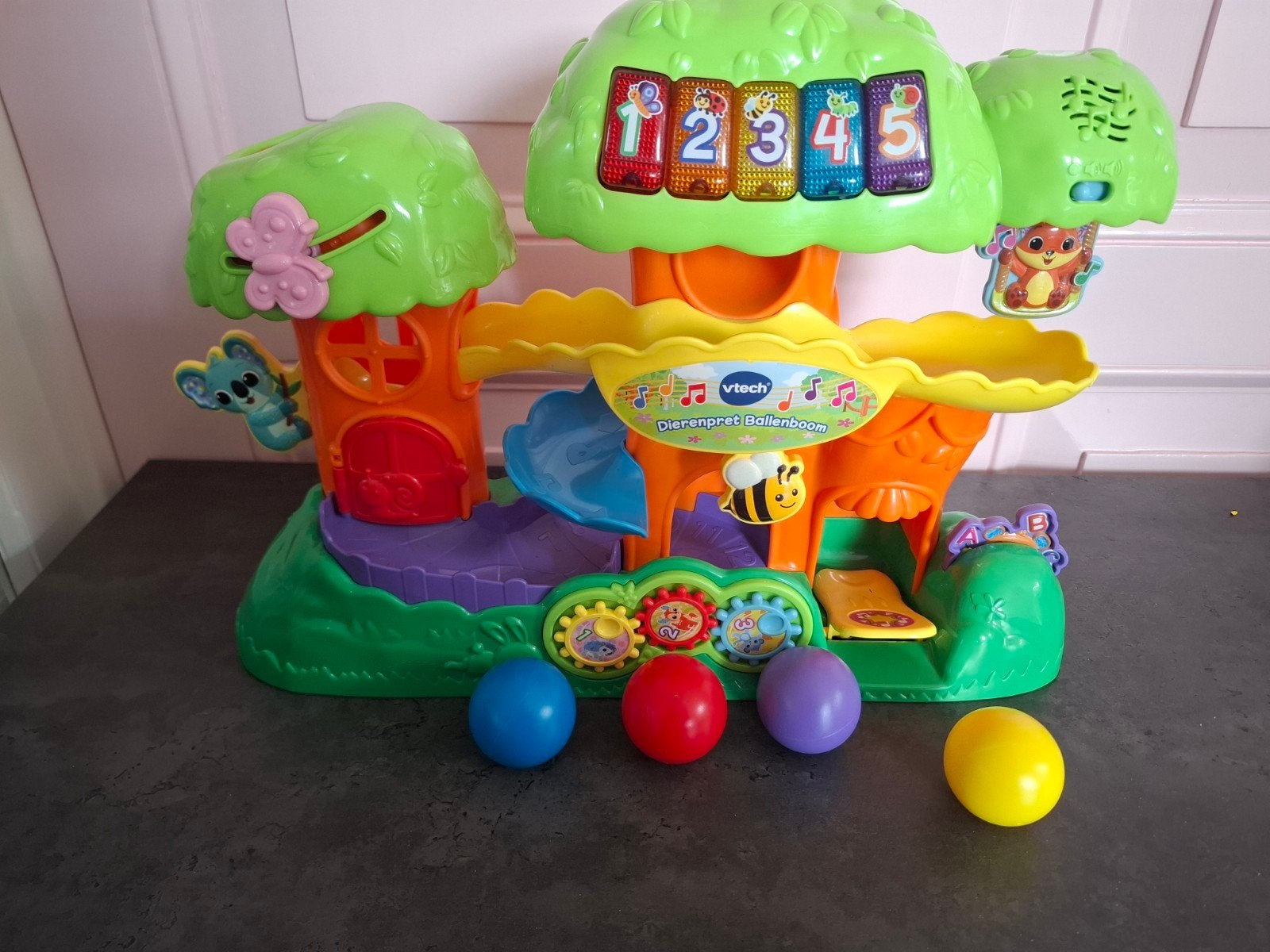 VTech Dierenpret Rollenboom - zo goed als nieuw, Ophalen, Zo goed als nieuw, Overige typen, Met licht