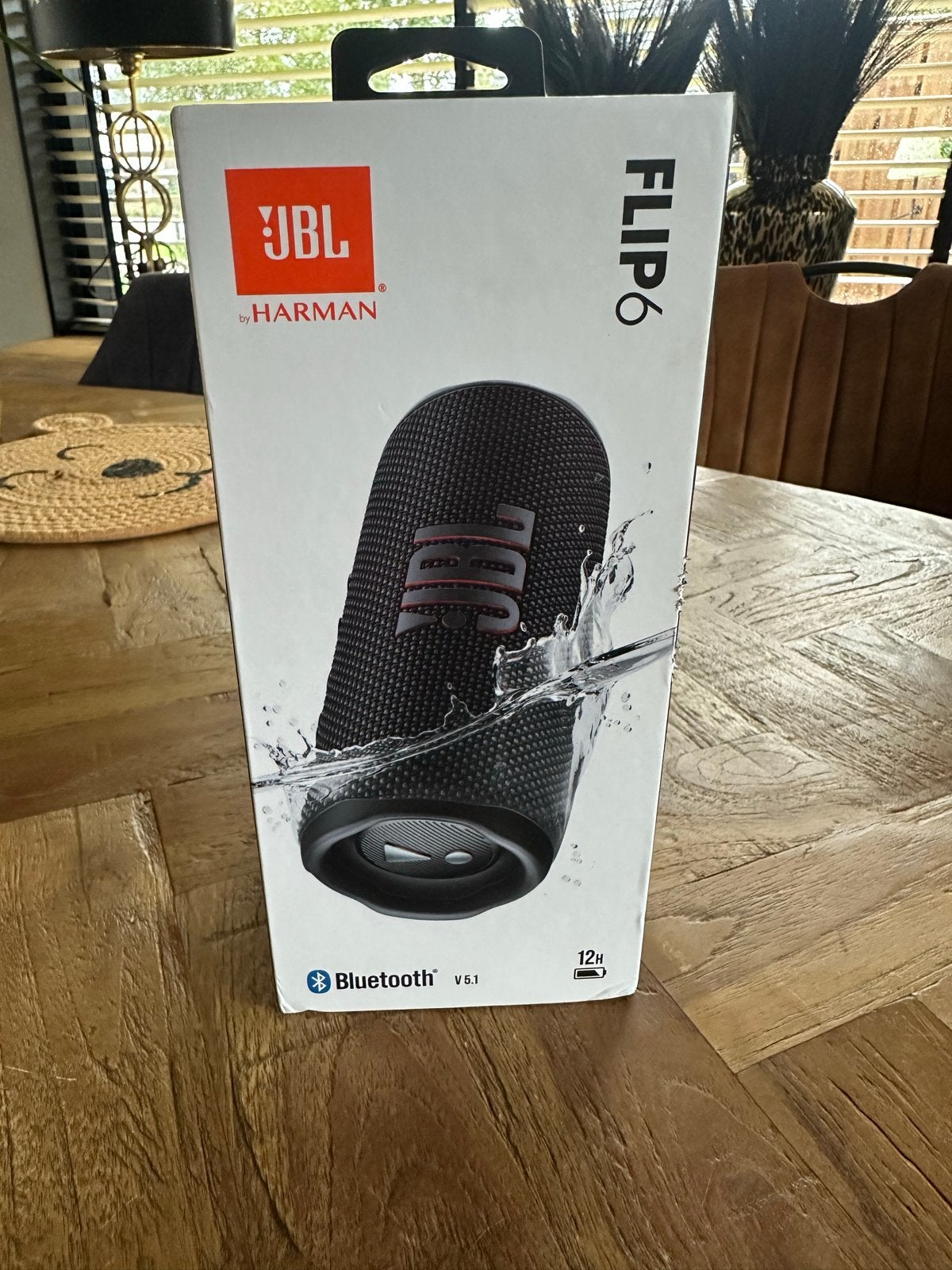 JBL Flip 6 Draagbare Bluetooth Speaker - VERZEGELD