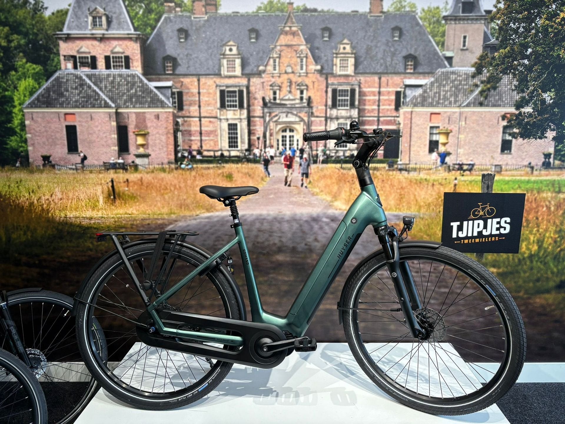 Huyser Domaso 2026 Dames E-bike Groen | 48/53/57 cm | €2.699