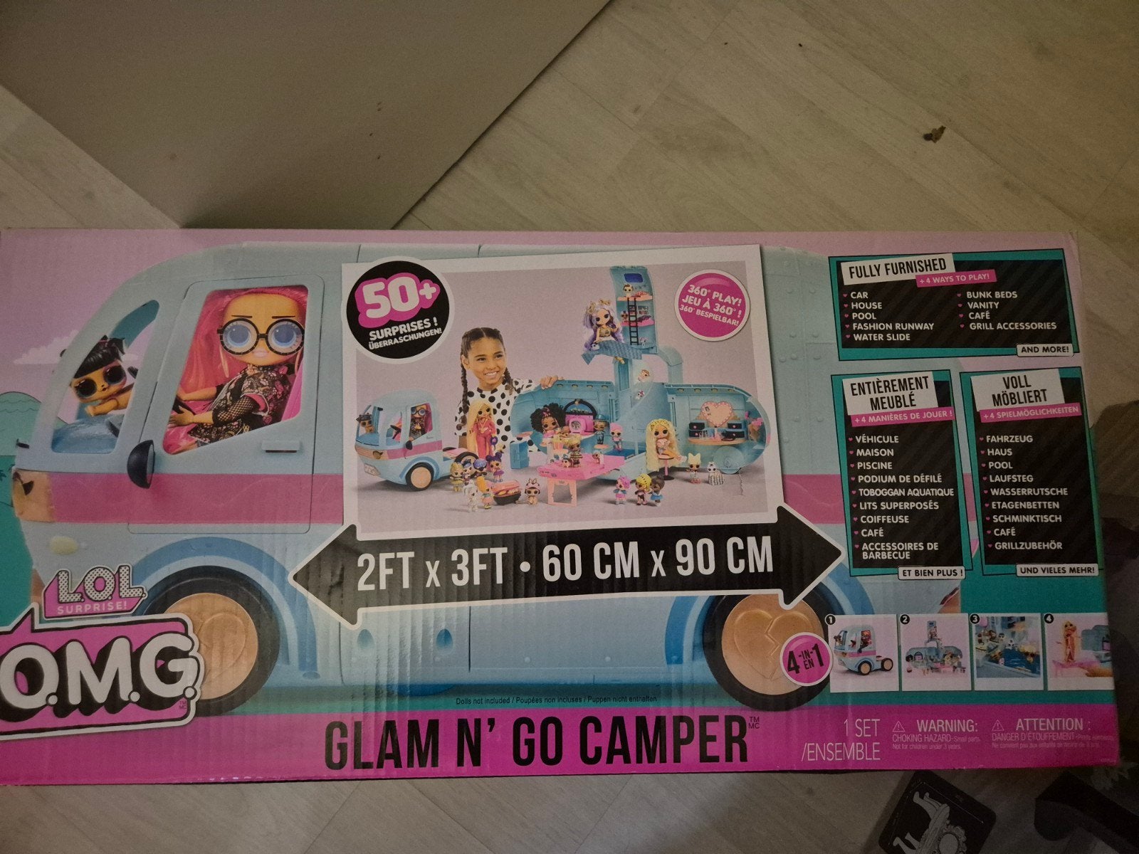 LOL Surprise OMG Glam N' Go Camper - Nieuw in doos, Ophalen, Nieuw, Meisje