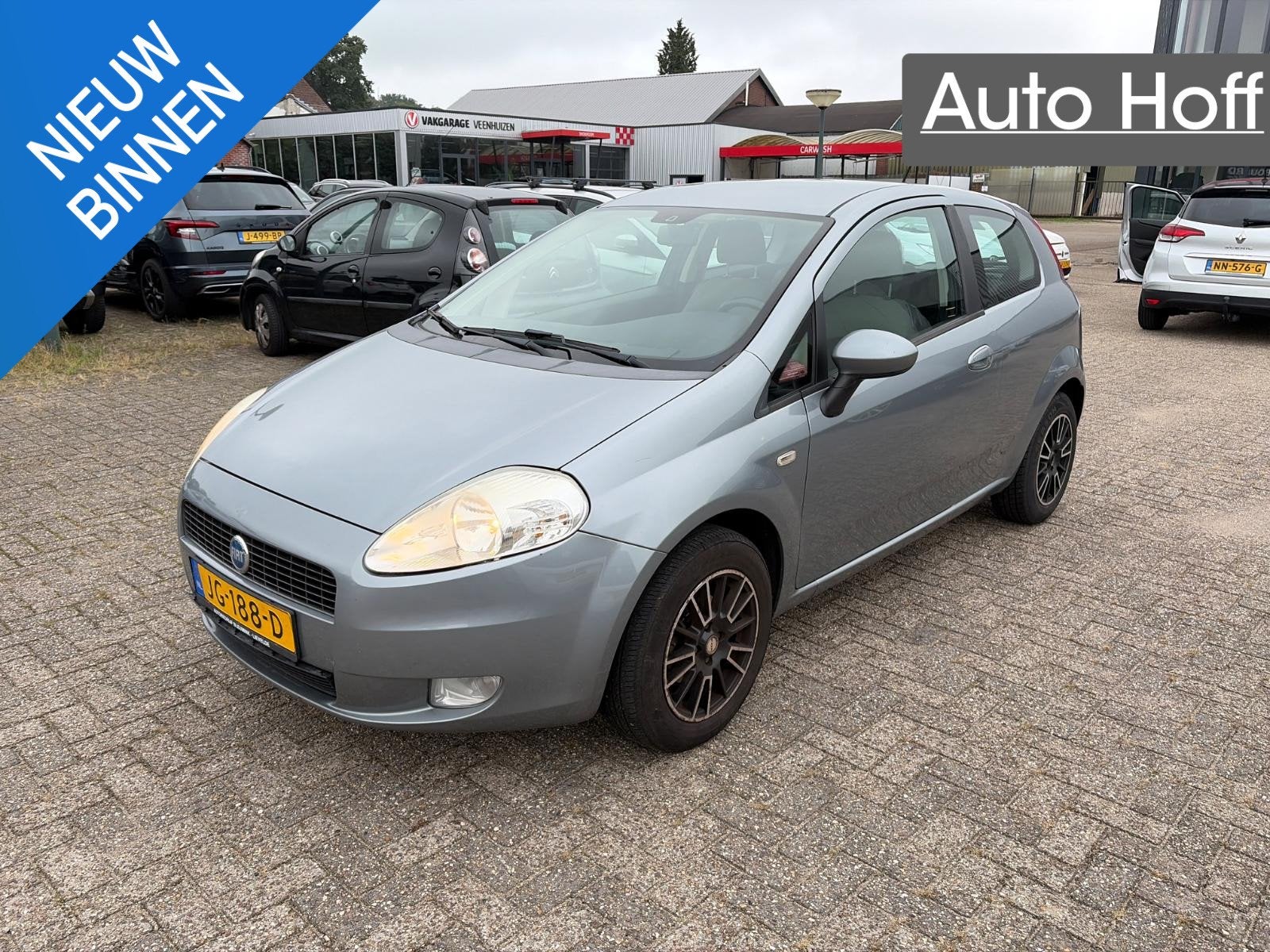 Fiat Punto 1.2-16V SportSound | Airco | Elekt. Ramen | LMV |, Voorwielaandrijving, Metallic lak, Stof, 1242 cc