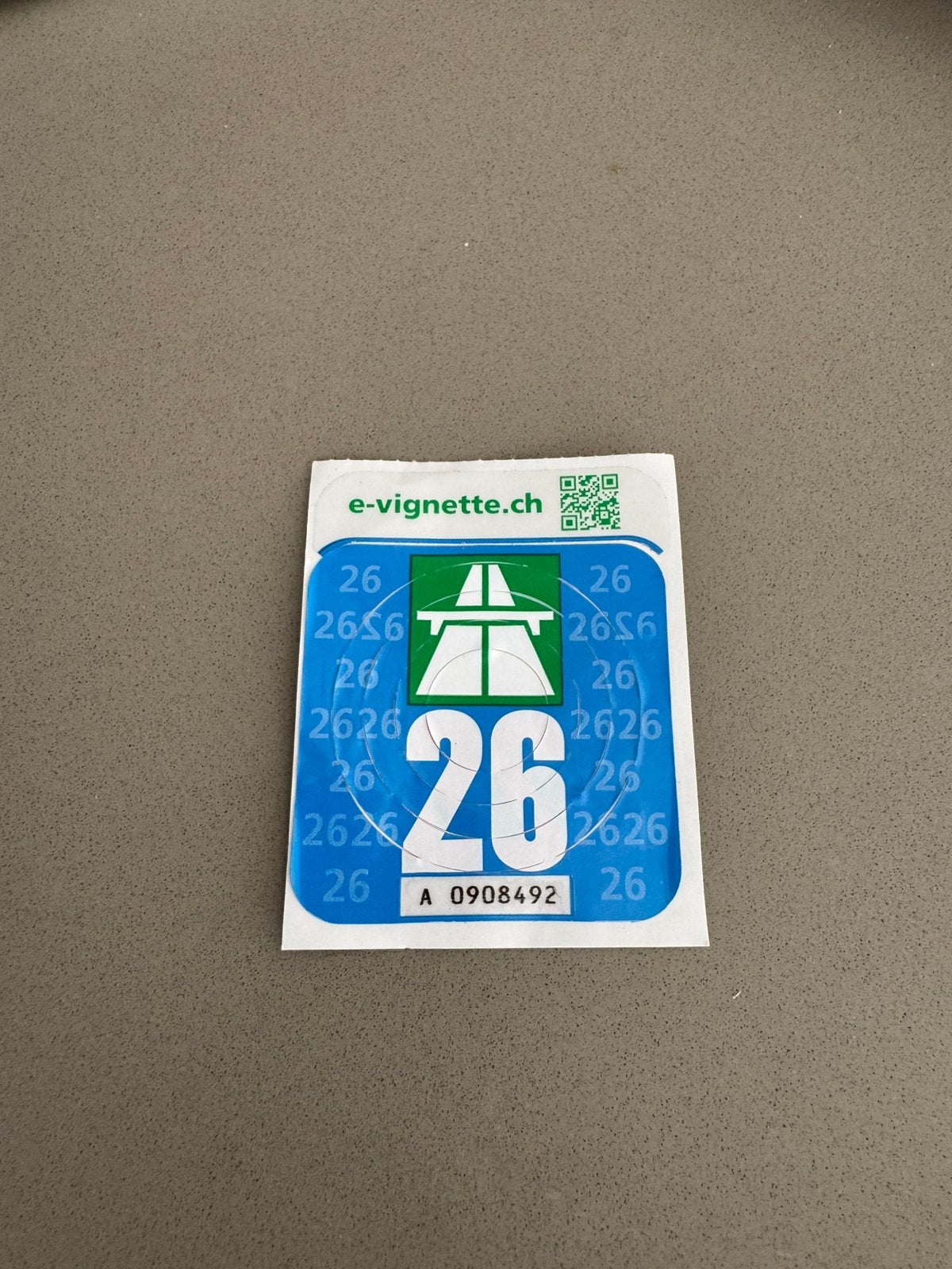Vignet Zwitserland 2026, Tickets en Kaartjes, Autovignetten, Drie personen of meer