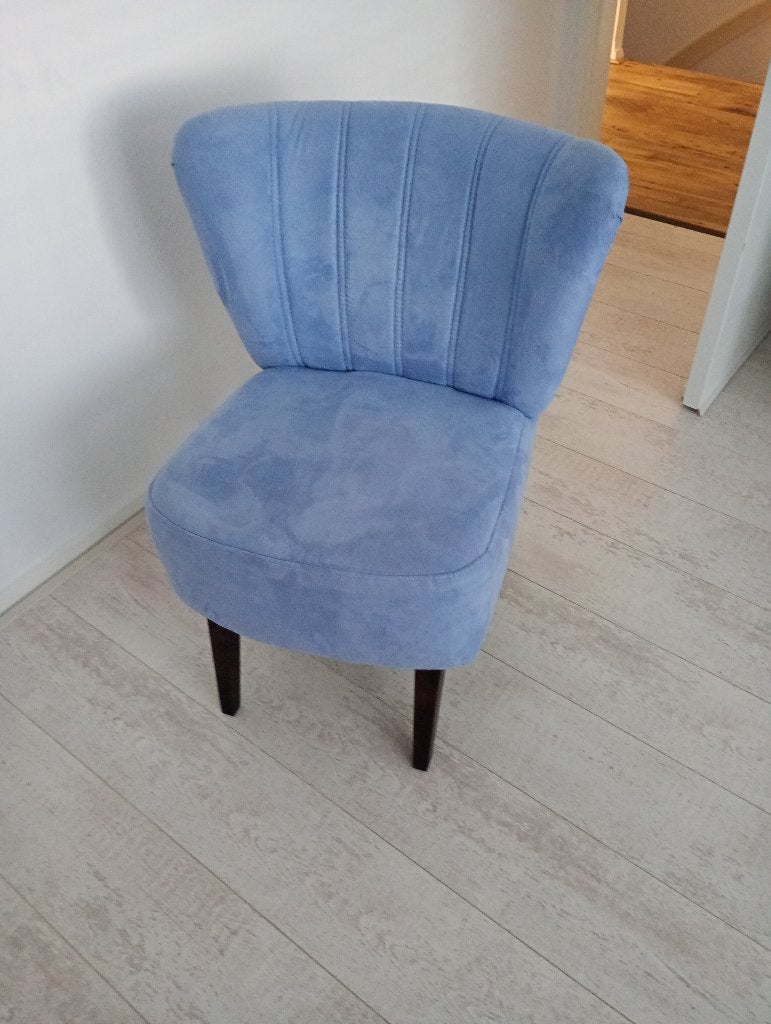 Stoelen, Huis en Inrichting, Ophalen, Gebruikt, Twee, Blauw