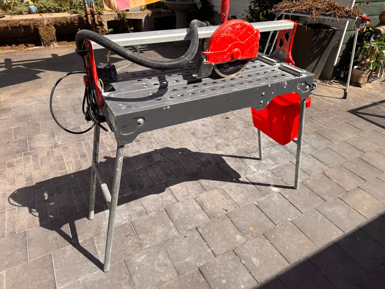Rubi DU-200 EVO 650 Tegelzaagmachine, Ophalen, Gebruikt