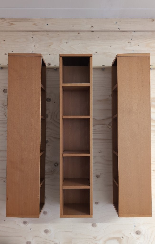 Ikea Vintage Niklas 3 x CD rek, Huis en Inrichting, Ophalen, Gebruikt, 150 discs of meer, Cd's