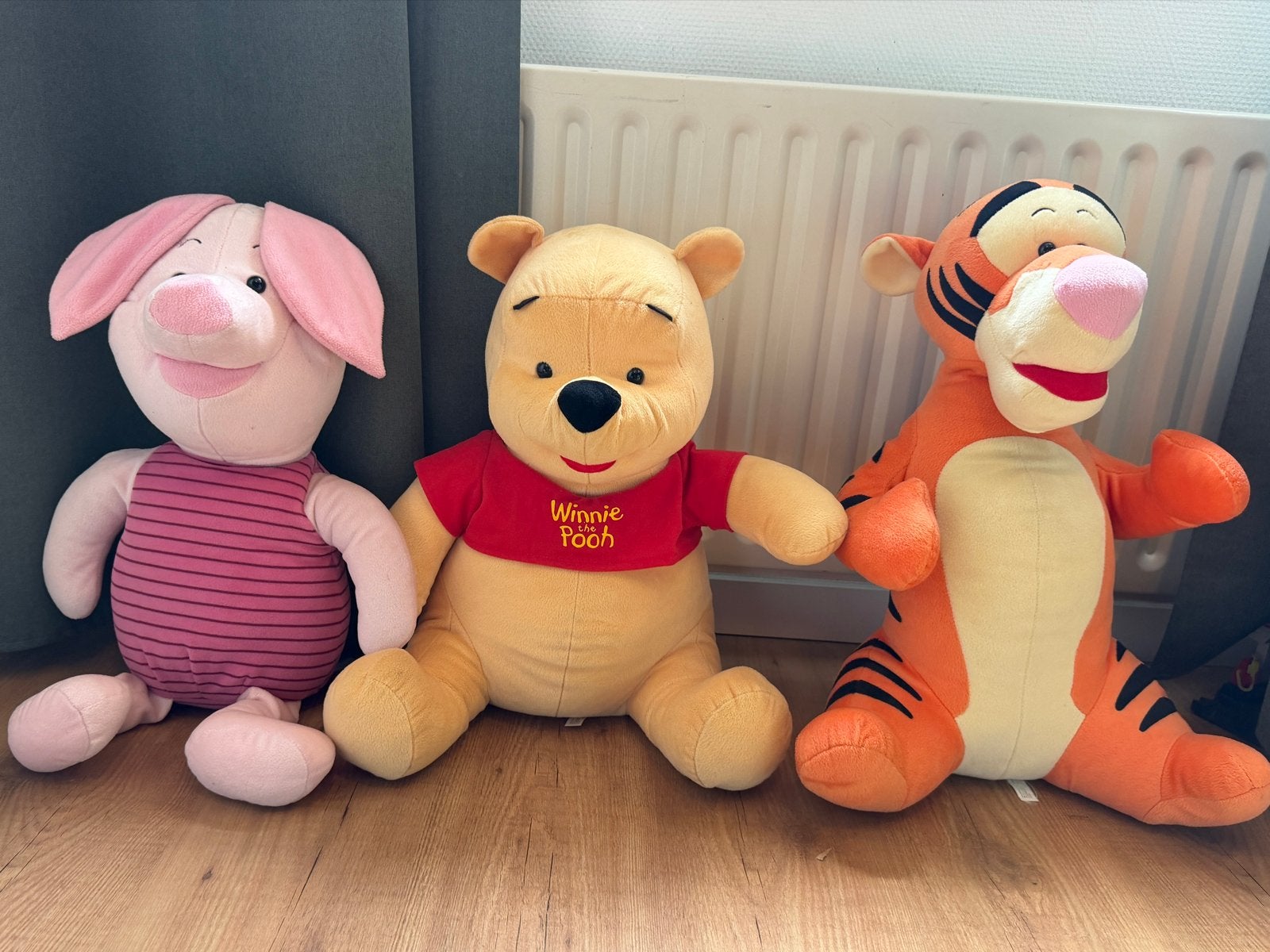 Winnie de Poeh, Knorretje en Teigetje knuffels, Kinderen en Baby's, Speelgoed | Knuffels en Pluche, Ophalen, Gebruikt, Disney