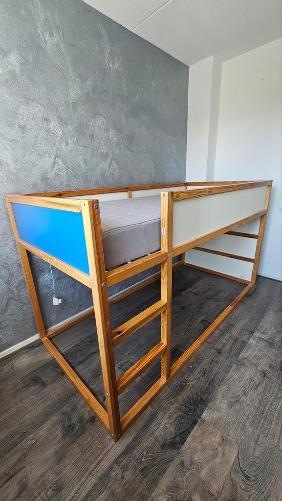 Ikea halfhoogslaper 200x90cm, Ophalen, Gebruikt, Halfhoogslaper