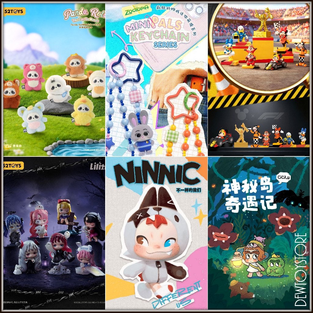 [Pre-order] 52Toys Gachapon Gashapon Blindbox Blind Box, Verzenden, Nieuw