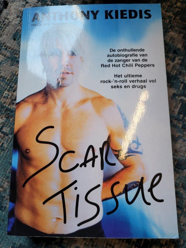 Scar Tissue - Anthony Kiedis (Red Hot Chili Peppers), Ophalen of Verzenden, Zo goed als nieuw, Anthony Kiedis, Film, Tv en Media