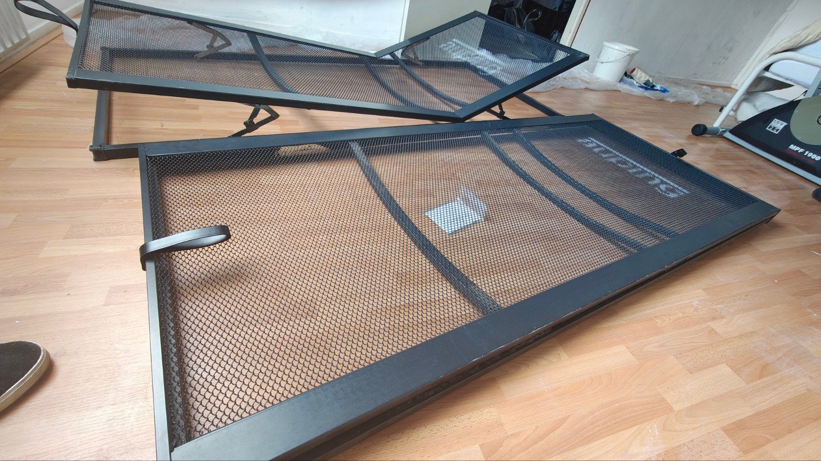 2x Auping lattenbodem 90/200, Ophalen, Eenpersoons, 90 cm