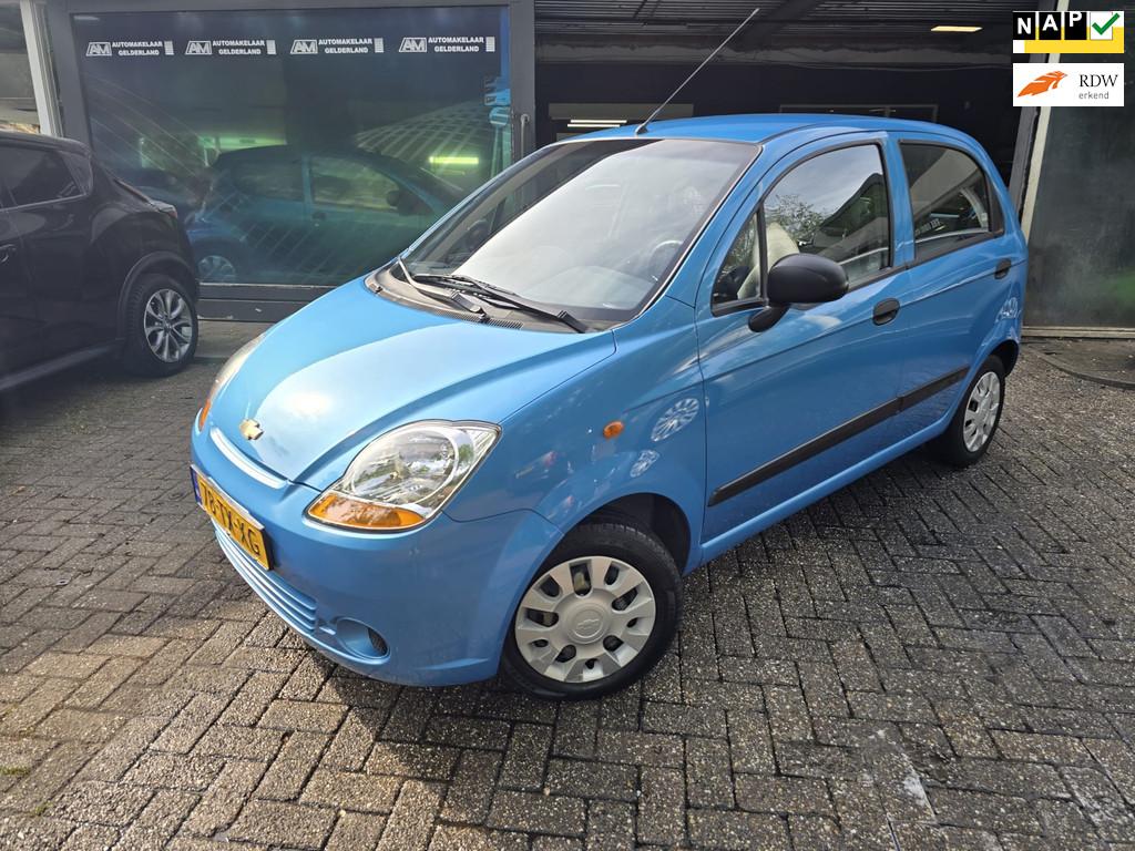 Chevrolet Matiz 0.8 Spirit | 1E EIGENAAR | AUTOMAAT | 12 MND, Auto's, Chevrolet, Stof, Gebruikt, Blauw, Origineel Nederlands