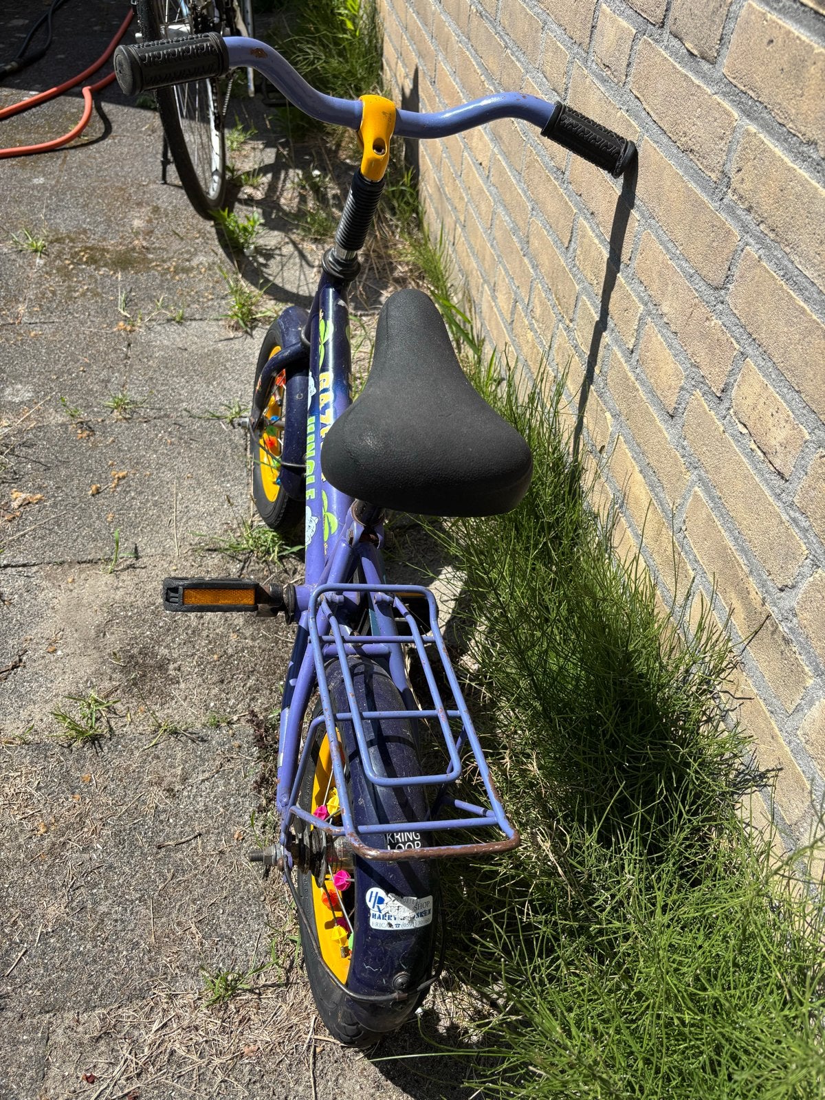 Kinderfiets Gazelle Jungle 16 inch - Gebruikt, Fietsen en Brommers, Fietsen | Kinderfietsjes, Ophalen, Gebruikt, Terugtraprem