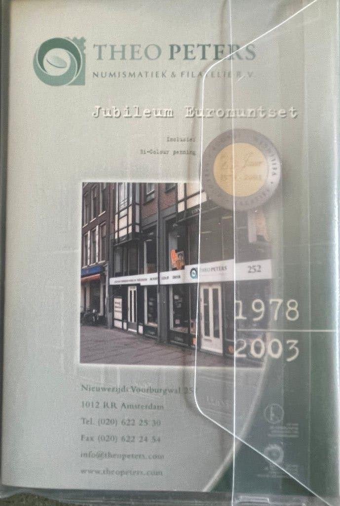 Muntset Theo Peters 1978-2003 - 25 jaar, Ophalen of Verzenden, Koningin Beatrix, Euro's, Setje