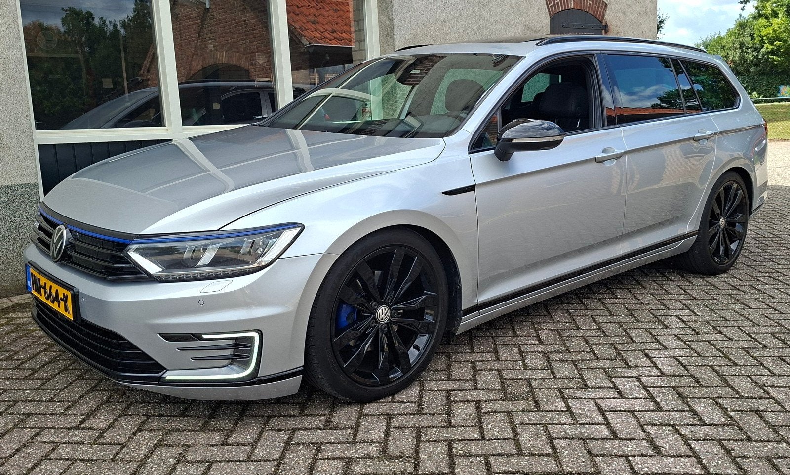 Volkswagen Passat 1.4TSI GTE Phev 2015 Grijs, Auto's, Volkswagen, Zwart, 156 pk, 1600 kg, 93 €/maand