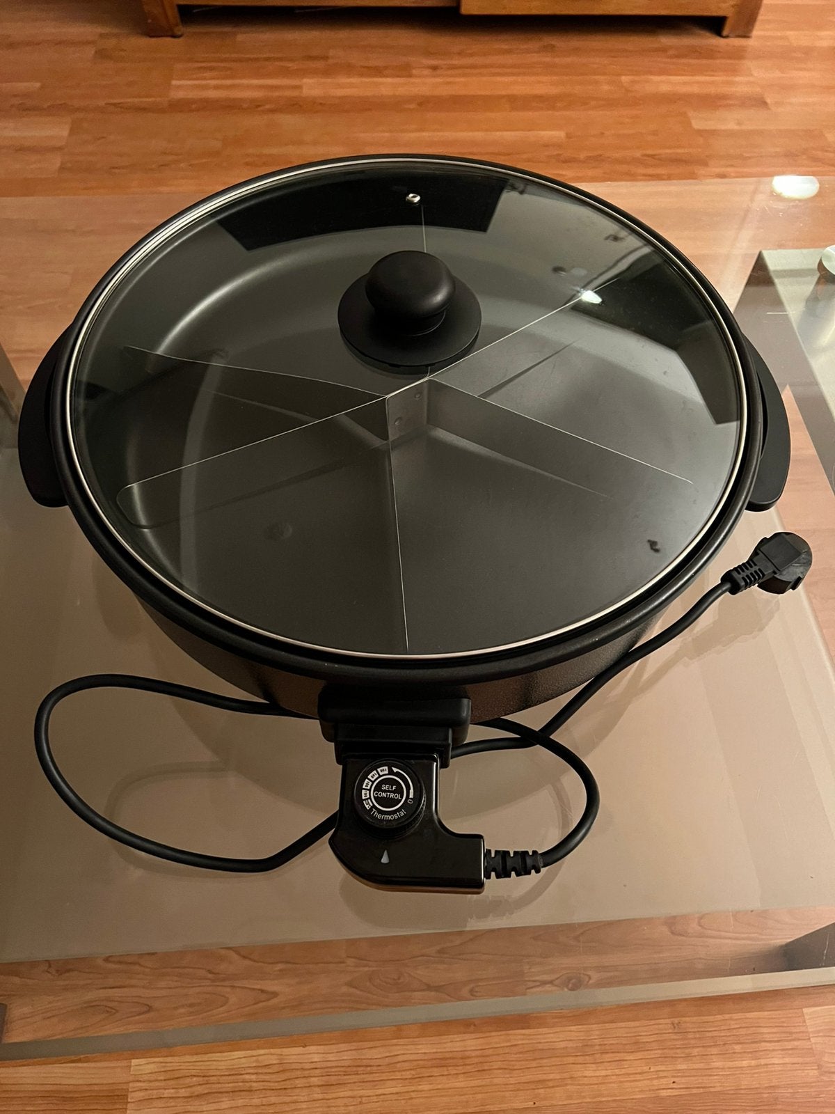 CaterTech Snackpan XL – Elektrische Hapjespan 40cm | 1500W, Ophalen of Verzenden, Zo goed als nieuw