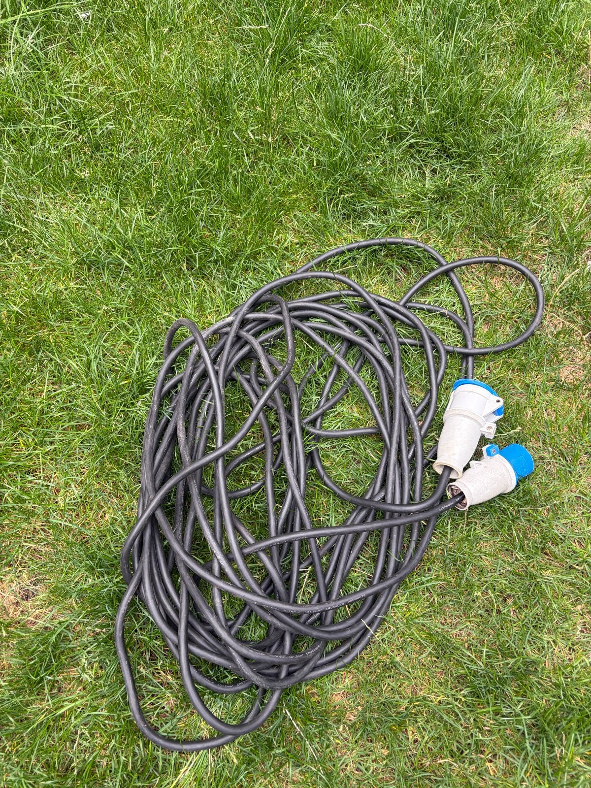 CEE Stroomkabel 16A, ong 22 meter voor camper/caravan, Verzenden, Gebruikt
