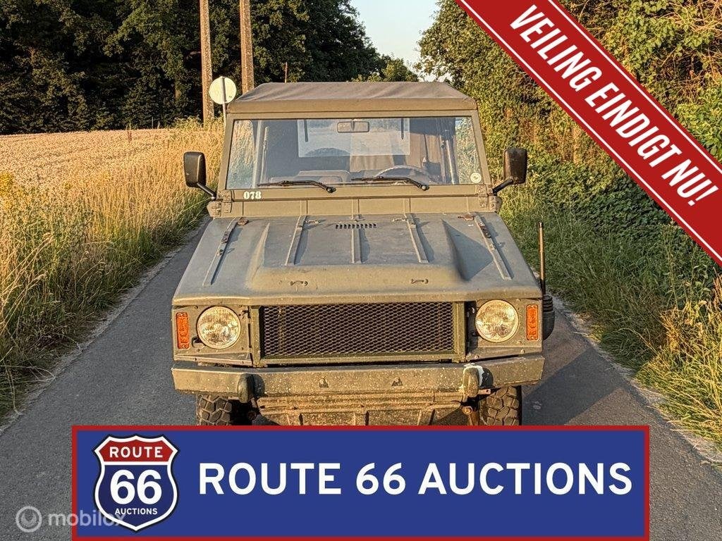 Volkswagen Iltis | 1978 | Route 66 Auctions, Overige carrosserieën, Volkswagen, Zwart, Bedrijf