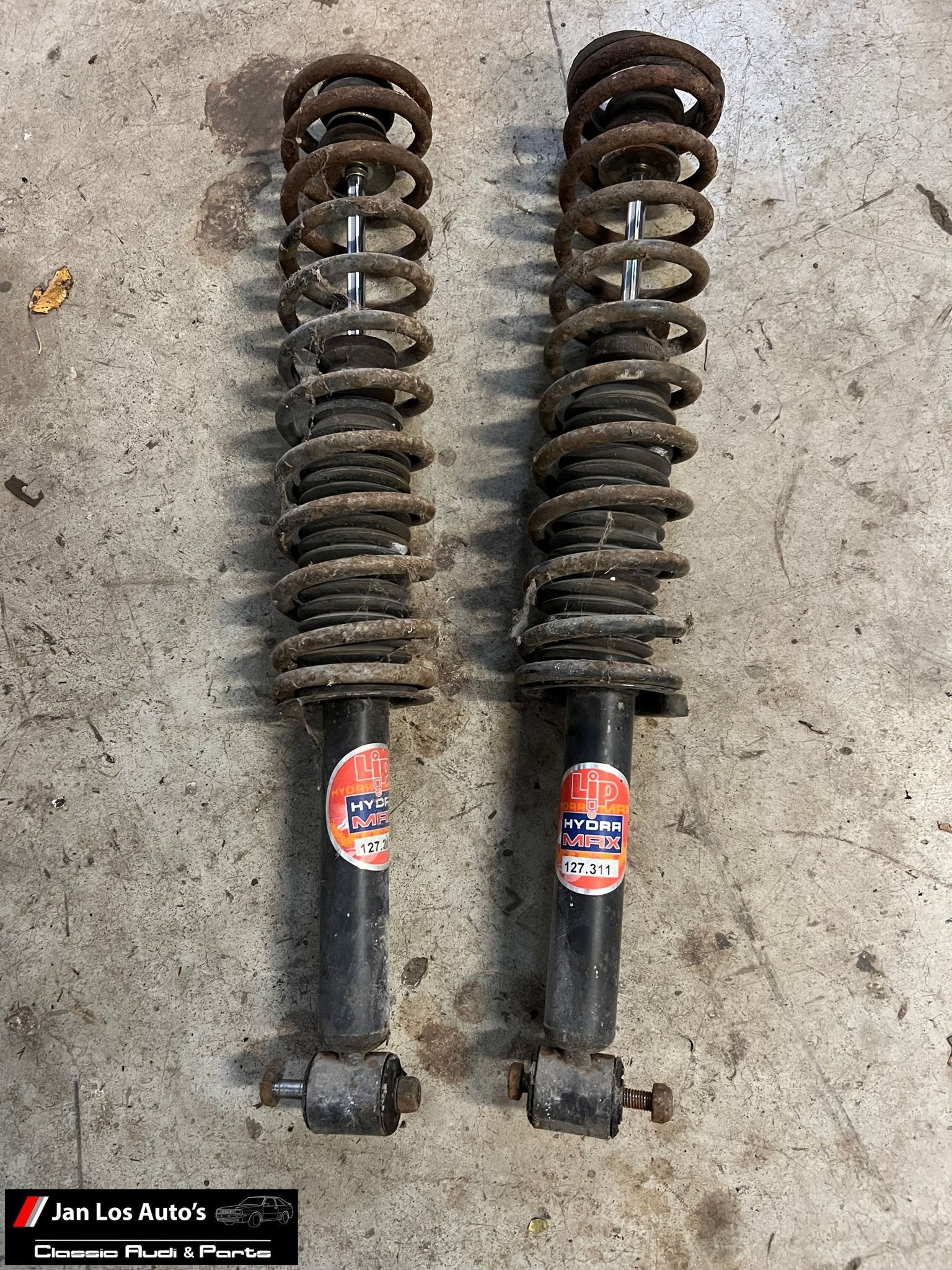 Audi 80 90 coupe B2 typ81 85 Schokdemper schokbrekers achter, Gebruikt, -, -, -