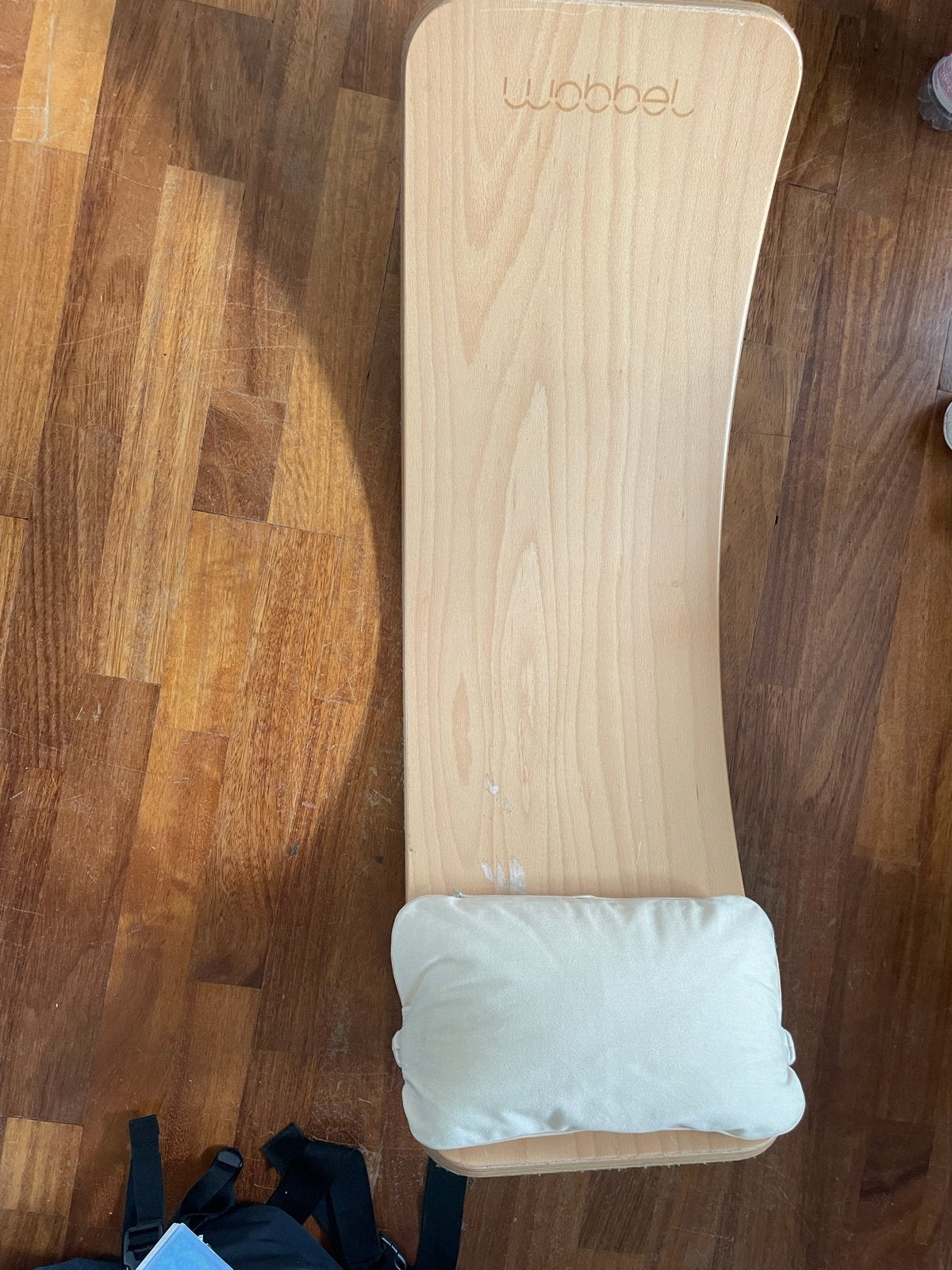 Wobbel Board met Kussen - Natuurlijk Hout, Ophalen, Gebruikt, Jongen of Meisje