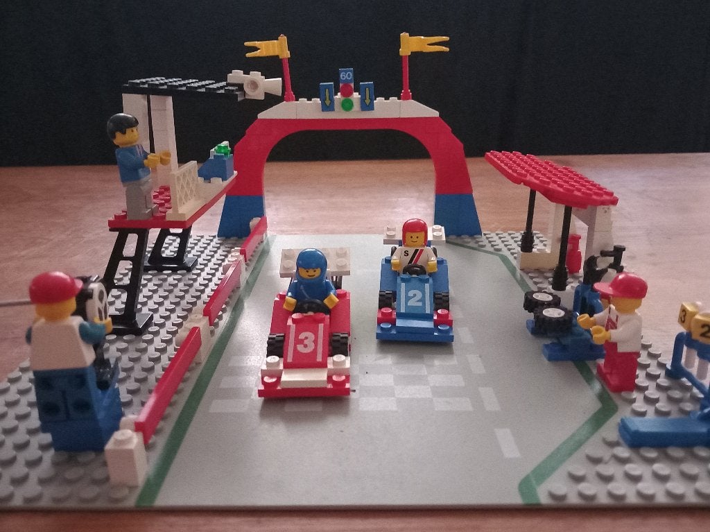 lego motor speedway, Ophalen, Gebruikt, Lego