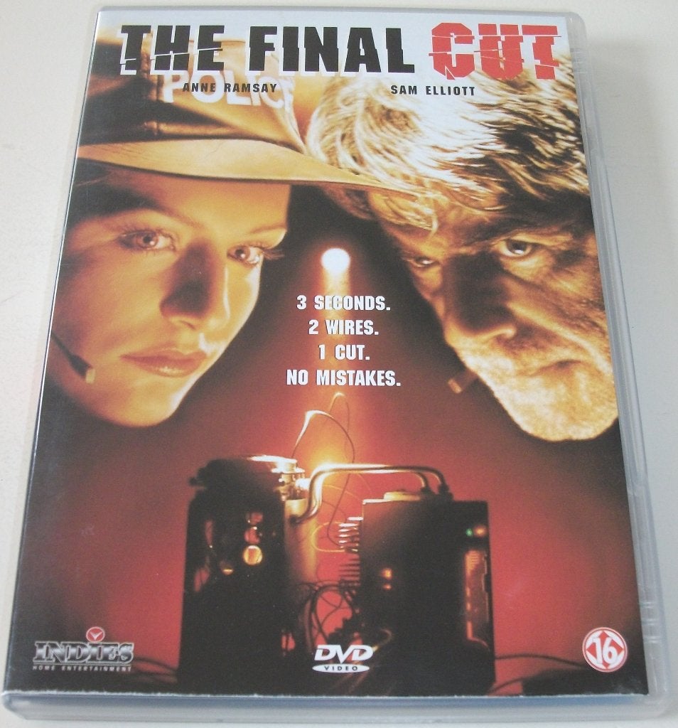 Dvd *** FINAL CUT *** 3 Seconds. 2 Wires. 1 Cut., Vanaf 16 jaar, Nederlands, Actiethriller, Ophalen of Verzenden