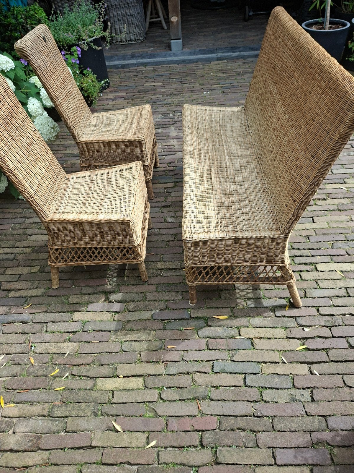 Nette stoelen en bank rivera maison, Ophalen of Verzenden, Bank