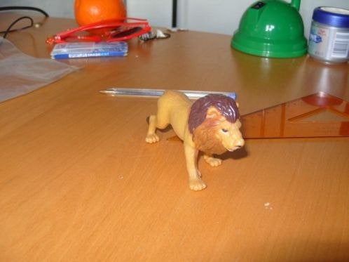 McDonalds 1994 Disney Koning der dieren Mufasa Leeuwenkoning, Verzenden, Leeuwenkoning of Jungle Boek, Gebruikt, Beeldje of Figuurtje
