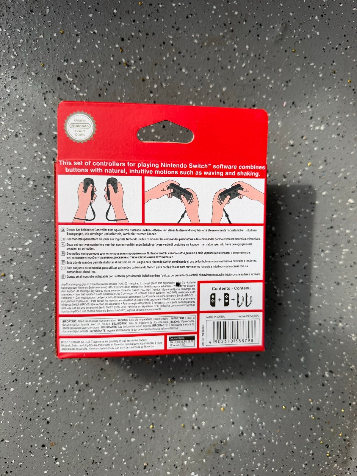 Foto 3 van Nintendo Switch Joy-Con Grijs - Nieuw in doos