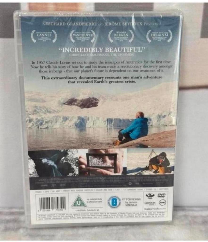 Ice And The Sky - Dvd Documentaire - Nieuw sealed Artificial, Alle leeftijden, Ophalen of Verzenden, Nieuw in verpakking, Natuur