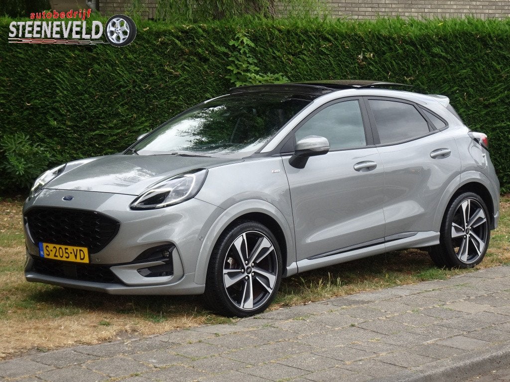 Ford Puma 1.0 125pk Hybrid ST-Line X met 19'' en Panoramadak, Keurmerk '100% Onderhouden', Automatische klimaatregeling, Euro 6