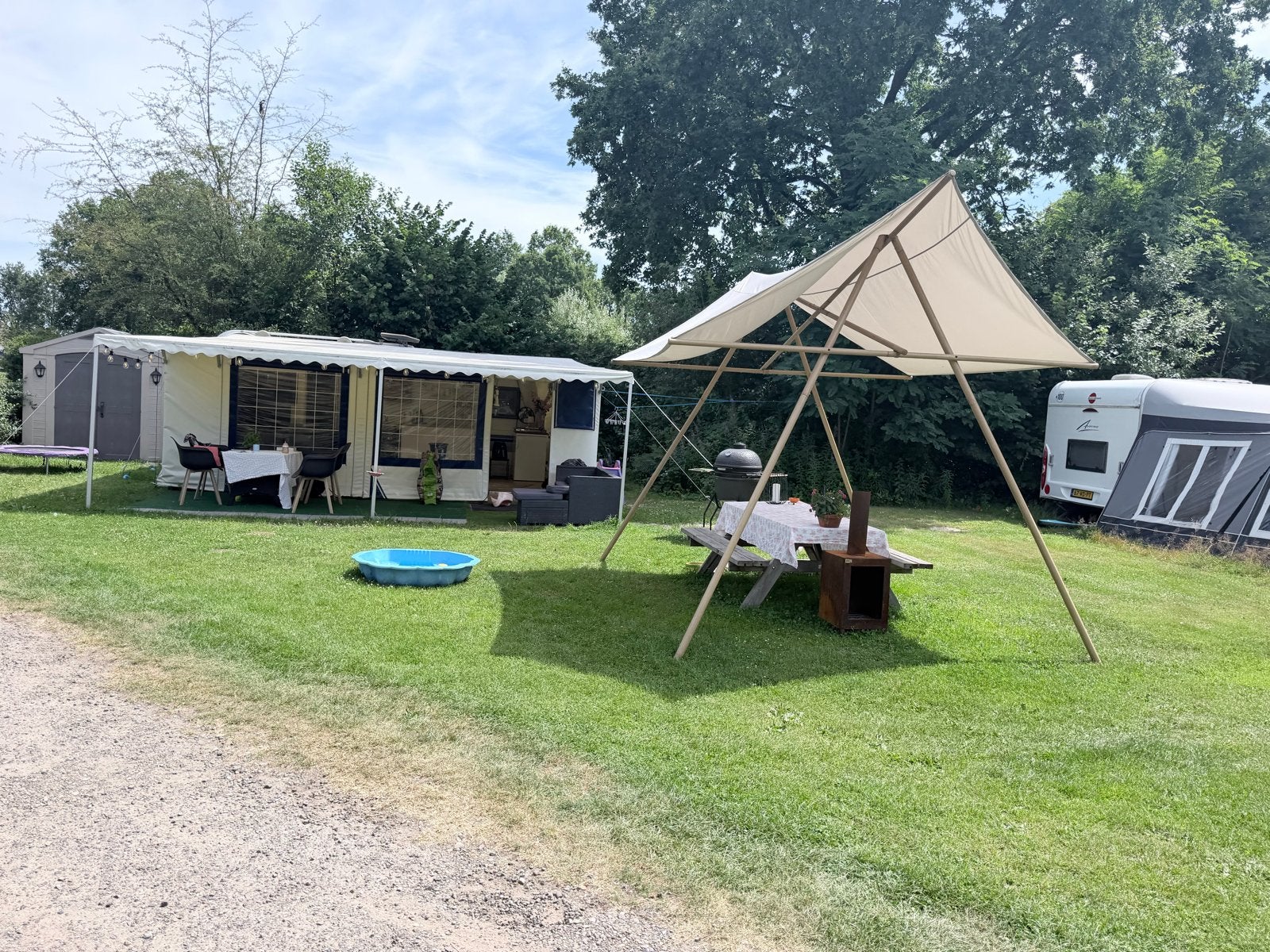Gezocht: Caravan ter overname in Spanje, Overige merken, Rondzit, Omvormbare zithoek, Particulier
