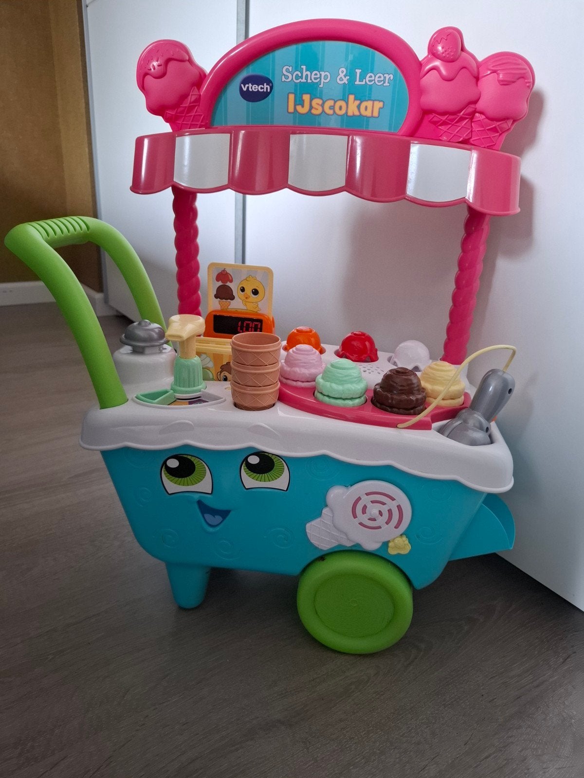 Vtech IJscokar, Ophalen, Zo goed als nieuw, Jongen of Meisje