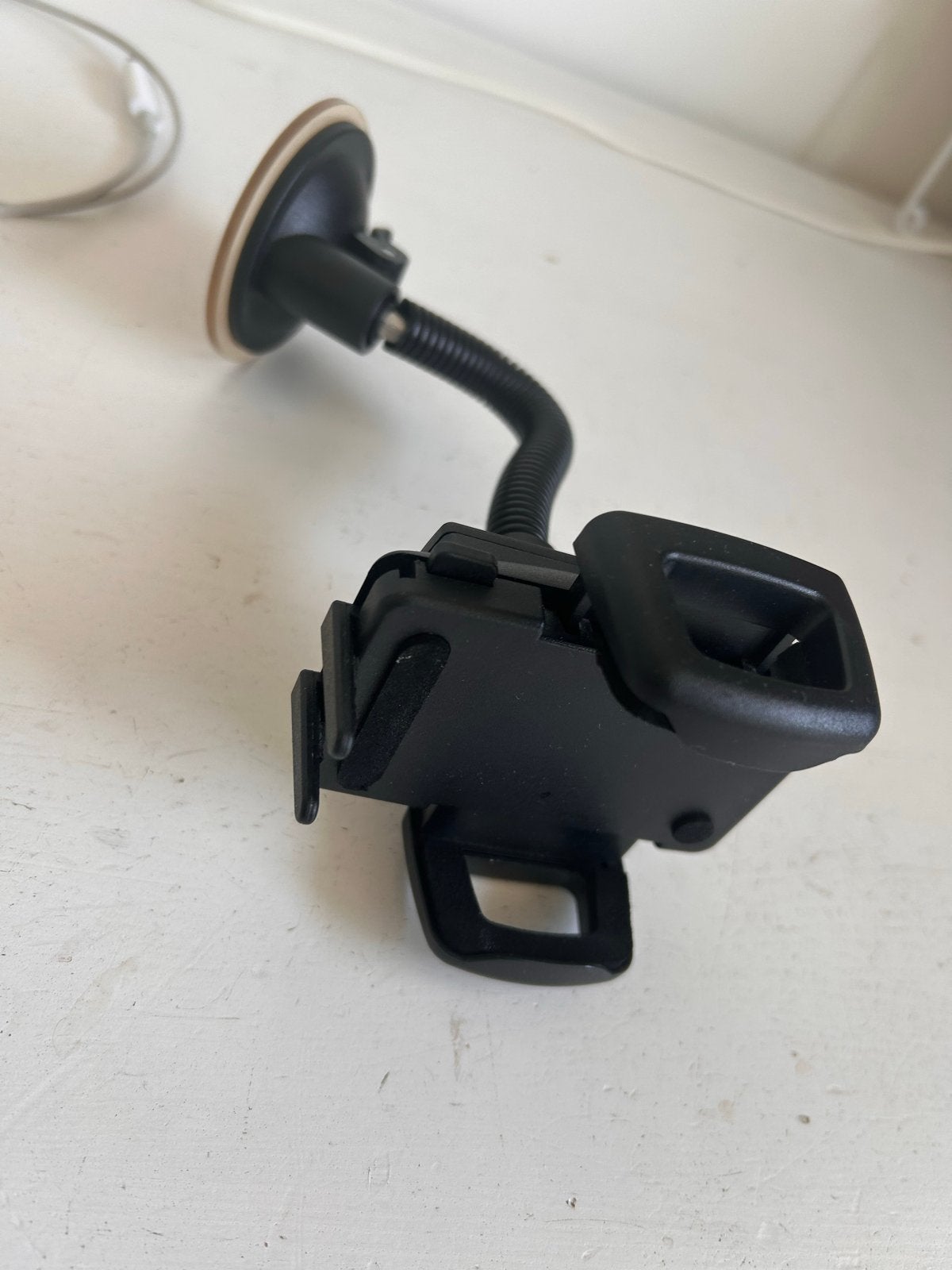 Telefoonhouder auto met zuignap en flexibele arm, Auto diversen, Auto-accessoires, Gebruikt, Ophalen of Verzenden