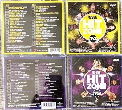 Hitzone:67-68-70-71-72-74-75-76-78-79-80-82=2cd, Cd's en Dvd's, Ophalen of Verzenden, Zo goed als nieuw, Pop