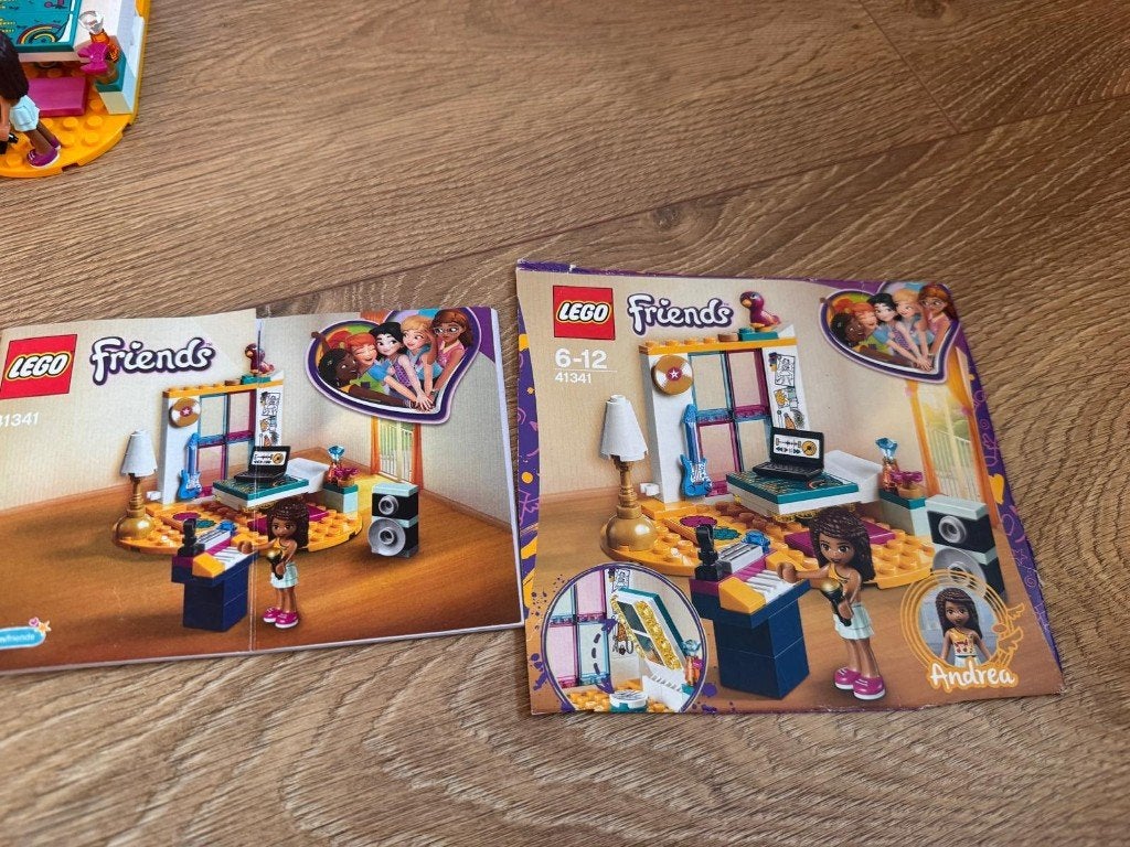 LEGO Friends 41341 – Andrea's slaapkamer, Lego, Friends, Ophalen of Verzenden, Zo goed als nieuw