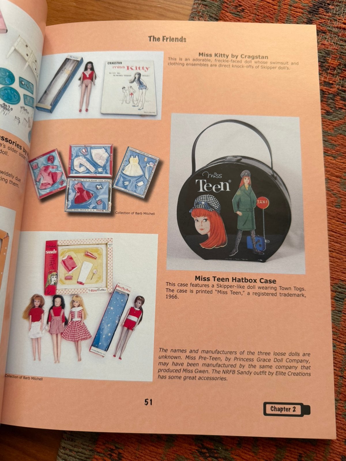 Barbie vintage Skipper Miss Teen hatbox case 1966 zeldzaam, Ophalen of Verzenden, Zo goed als nieuw, Accessoires