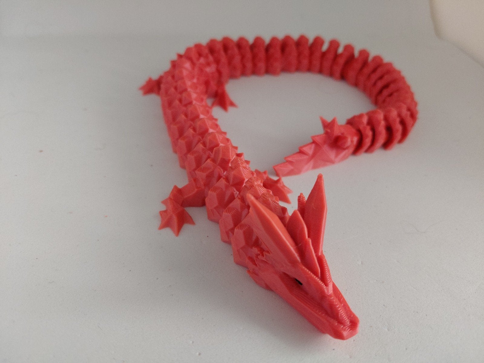 Flexi Draak - 3D Geprinte Flexibele Draak, Ophalen of Verzenden, Nieuw, Jongen of Meisje