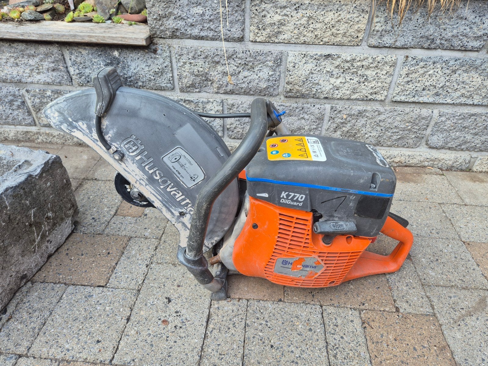 Husqvarna bandenzaag, Ophalen of Verzenden, Gebruikt, 1200 watt of meer, Overige typen