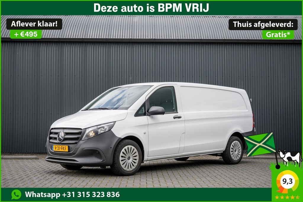 Mercedes-Benz Vito 114 CDI L3 | Facelift | Automaat | X-Lang, Automaat, Gebruikt, 4 cilinders, Wit