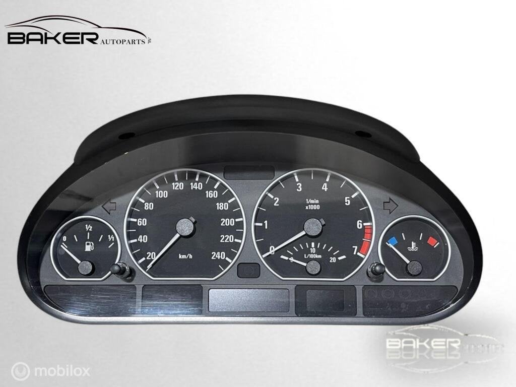 Tellerklok BMW 3-serie E46 330i 330xi  ('99-'05) 6915250, Gebruikt, Ophalen of Verzenden, BMW, BMW