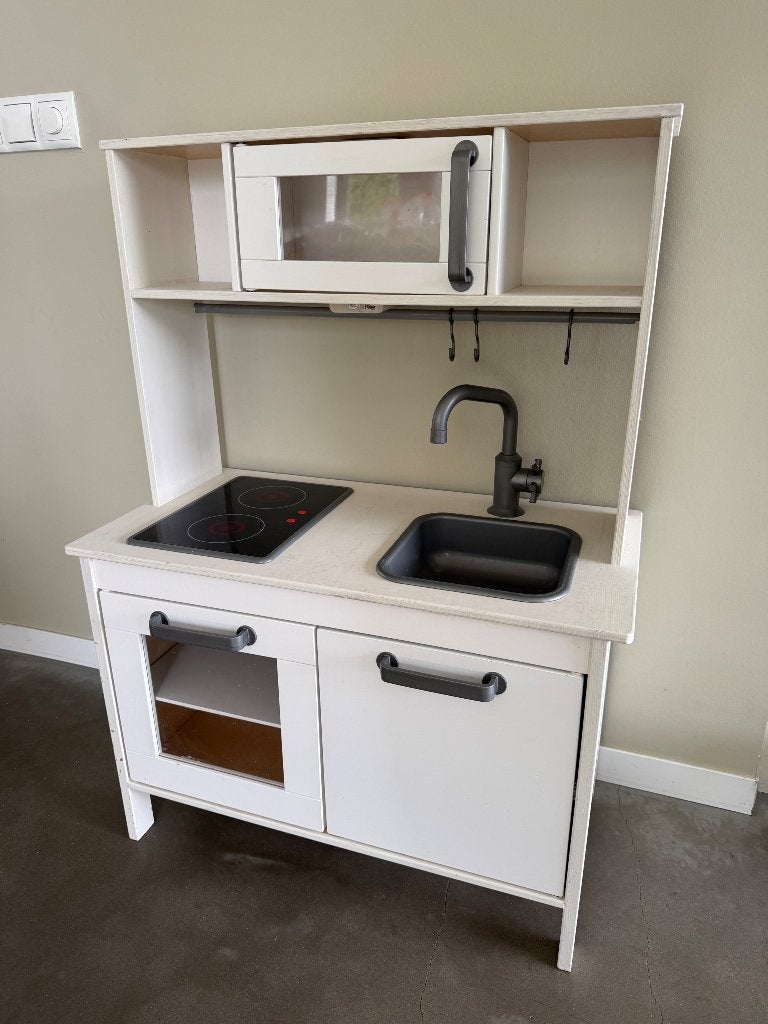 IKEA duktig speelkeuken met accessoires, Ophalen, Gebruikt, Hout, Speelkeuken